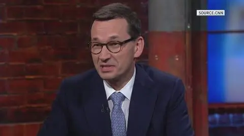 PM Morawiecki in an interview for CNN
