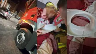 Dziewczynka przez cały czas była bardzo spokojna