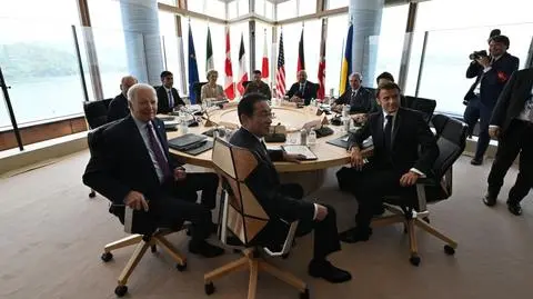 Przywódcy G7 o Chinach 