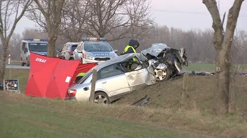 W wypadku zginął kierowca audi