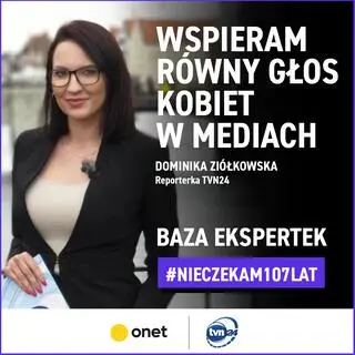 Wspieram równy głos kobiet w mediach