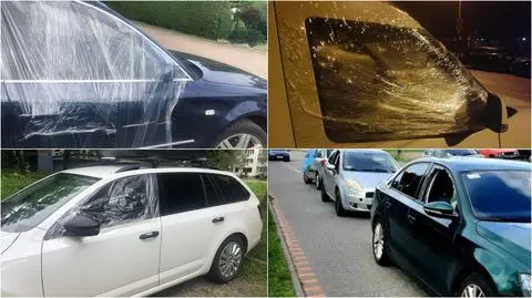 Nieznani sprawcy uszkodzili ponad 30 samochodów