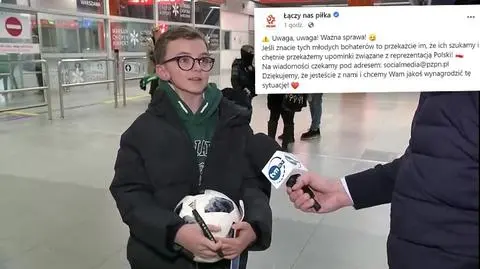 Młodzi kibice nie doczekali się piłkarzy reprezentacji. Zostaną docenieni