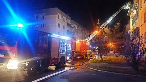 Do pożaru doszło w Ścinawie