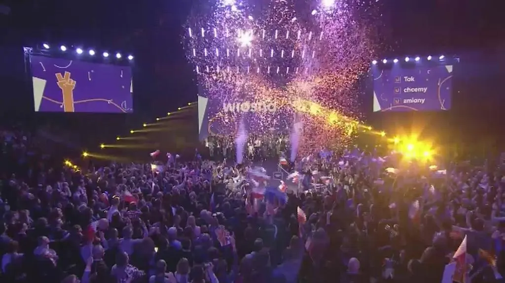 Przedstawienie partii Wiosna  Roberta Biedronia