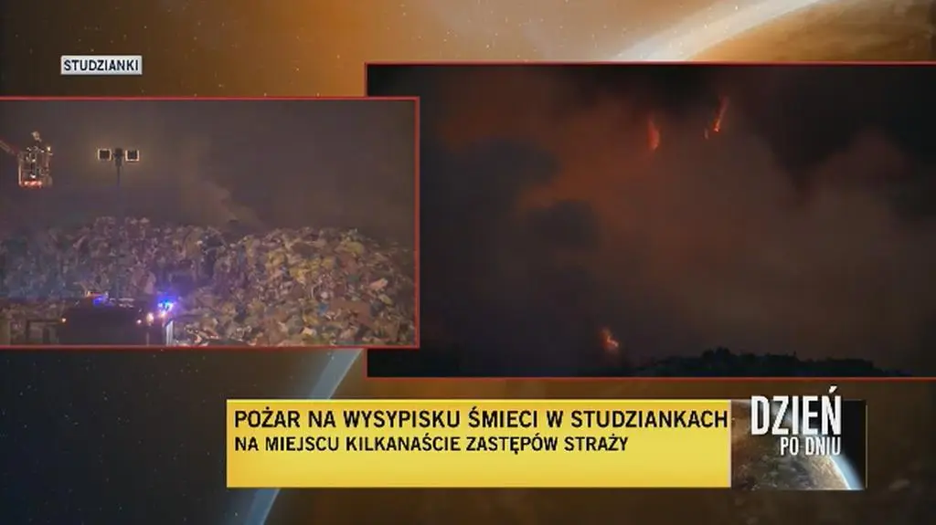 To samo wysypisko. Kolejny pożar