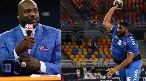 "Mówią, że jesteś Shaqiem w drużynie piłki ręcznej". Słynny koszykarz spełnił marzenia potężnego kołowego