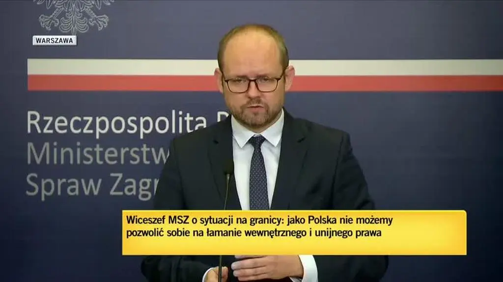 Przydacz o konwoju humanitarnym dla Białorusi: ciężarówki są gotowe do wyjazdu