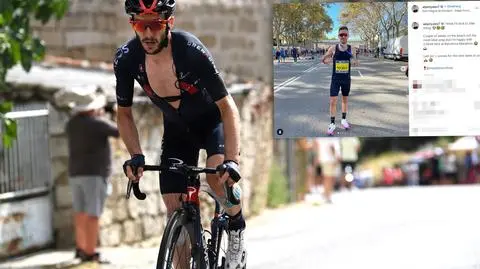 Znany kolarz przebiegł maraton ze świetnym czasem