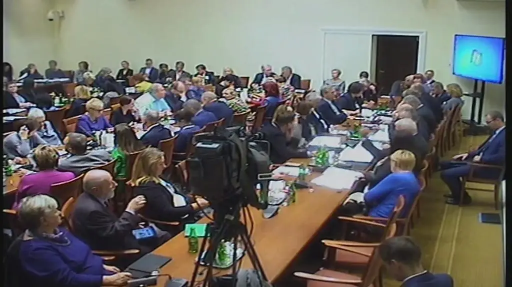 Całe nagranie z posiedzenia komisji zdrowia