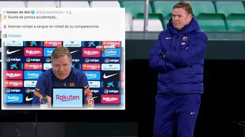 Chwila grozy w Barcelonie. Krew polała się w trakcie konferencji