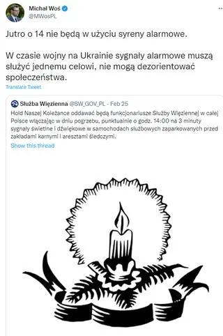 Aktualnie czytasz: Prezydenci miast nie chcą syren w rocznicę katastrofy smoleńskiej. Jest komentarz wiceszefa MSWiA