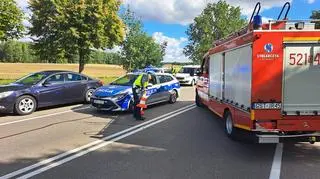 Zblewo. Dwie osoby zginęły w wypadku busa i ciężarówki
