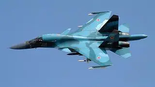 Rosyjski Su-34. Zdjęcie ilustracyjne 