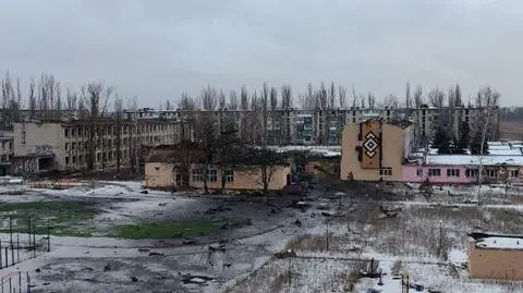 Rosjanie zniszczyli szkołę numer 2 w Awdijiwce