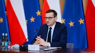 Mateusz Morawiecki na posiedzeniu Rady ds. COVID-19