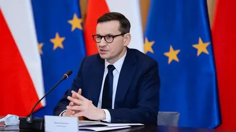 Mateusz Morawiecki na posiedzeniu Rady ds. COVID-19