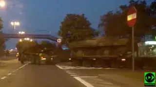 "W drodze do pracy zatrzymały mnie... czołgi". Wojskowa próba na ulicach Warszawy