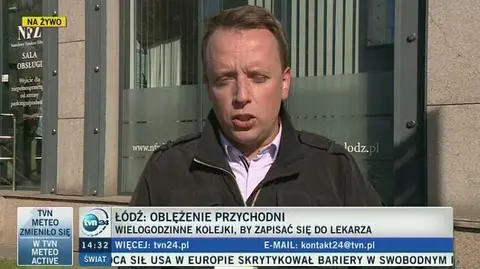 Koszmar pod łódzką przychodnią