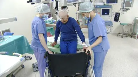 Tak wiekowego pacjenta dotąd nie mieli. Pan Tadeusz ma 101 lat, właśnie przeszedł operację