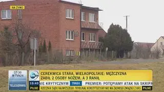 Atak nożownika w Cerekwicy Starej