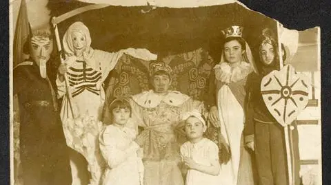 Jasełka w polskim Domu Dziecka w Bolszoj Jerbie. Zdjęcie z 25 grudnia 1942 roku