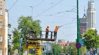 Trwają prace nad siecią trakcyjną