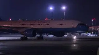 Kamala Harris wylądowała w Polsce