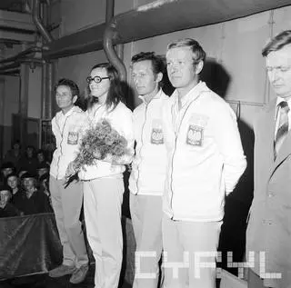 Teresa Zarzeczańska w Fabryce Samochodów Rolniczych w Antoninku