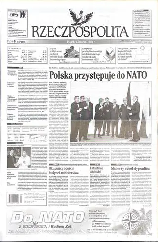 "Rzeczpospolita" z 12 marca 1999