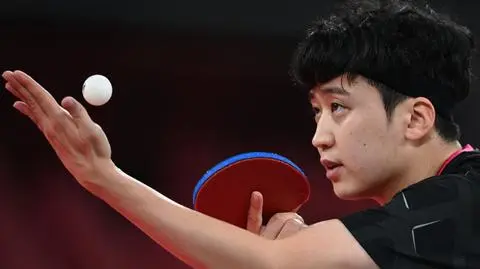 Dziennikarz wywołał burzę komentarzem o koreańskim tenisiście stołowym