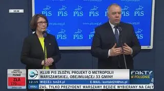 Sasin: utworzenie metropolii warszawskiej pomoże w walce ze smogiem