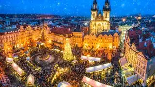 Czechy. Jarmark świąteczny w Pradze