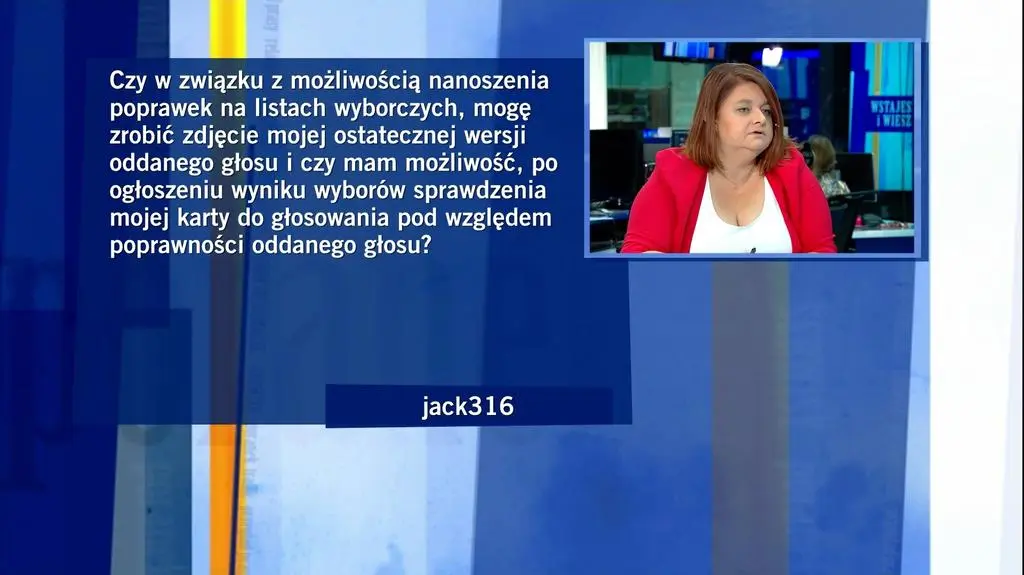 Pytanie o dostęp do karty po głosowaniu