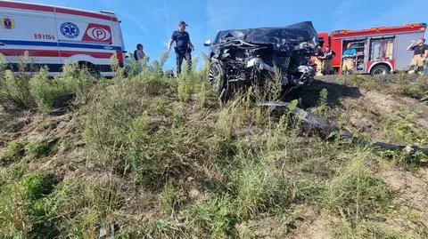 Śmiertelny wypadek w miejscowości Grudno (woj. łódzkie)