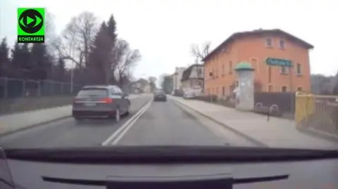 Kierowca złamał kilka przepisów drogowych