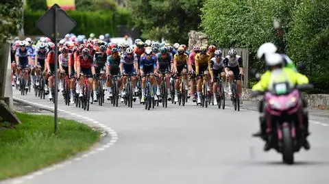 Motocykl wpadł w kibiców na Tour de Pologne. Nowe informacje w sprawie poszkodowanych