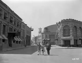 Studio Warner Bros. w Burbank w 1940 roku