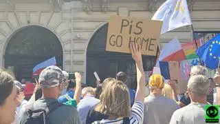 Polska manifestacja w Londynie 