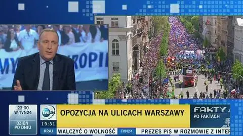 Będzie wspólna lista partii opozycyjnych? O politycznym zjednoczeniu w "Faktach po Faktach" mówił Grzegorz Schetyna