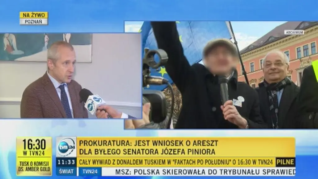Obrońca Józefa Piniora: wniosek o areszt bezzasadny