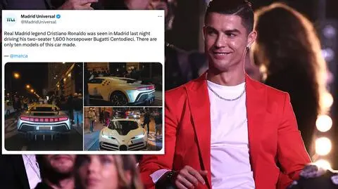 Oszaleli, gdy zobaczyli Ronaldo w tej maszynie. Wyprodukowano tylko dziesięć sztuk