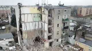 Kamienica po wybuchu