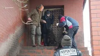 Konieczna była interwencja służb