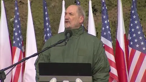 Macierewicz dziękował amerykańskim żołnierzom