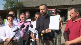 Władysław Kosiniak-Kamysz na konferencji w Buczynie