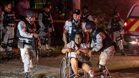 Dramatyczne sceny na wiecu wyborczym. Dziewięć osób zginęło