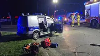 Do zderzenia doszło w niedzielę krótko po północy