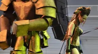 Golem i piękna pani z mieczem