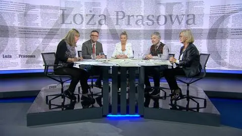 Oglądaj na żywo najnowsze wydanie "Loży prasowej" 